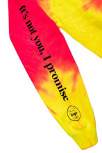 Load image into Gallery viewer, Adelaine Morin Hot Mess Pink Lemonade Tie Dye Crewneck