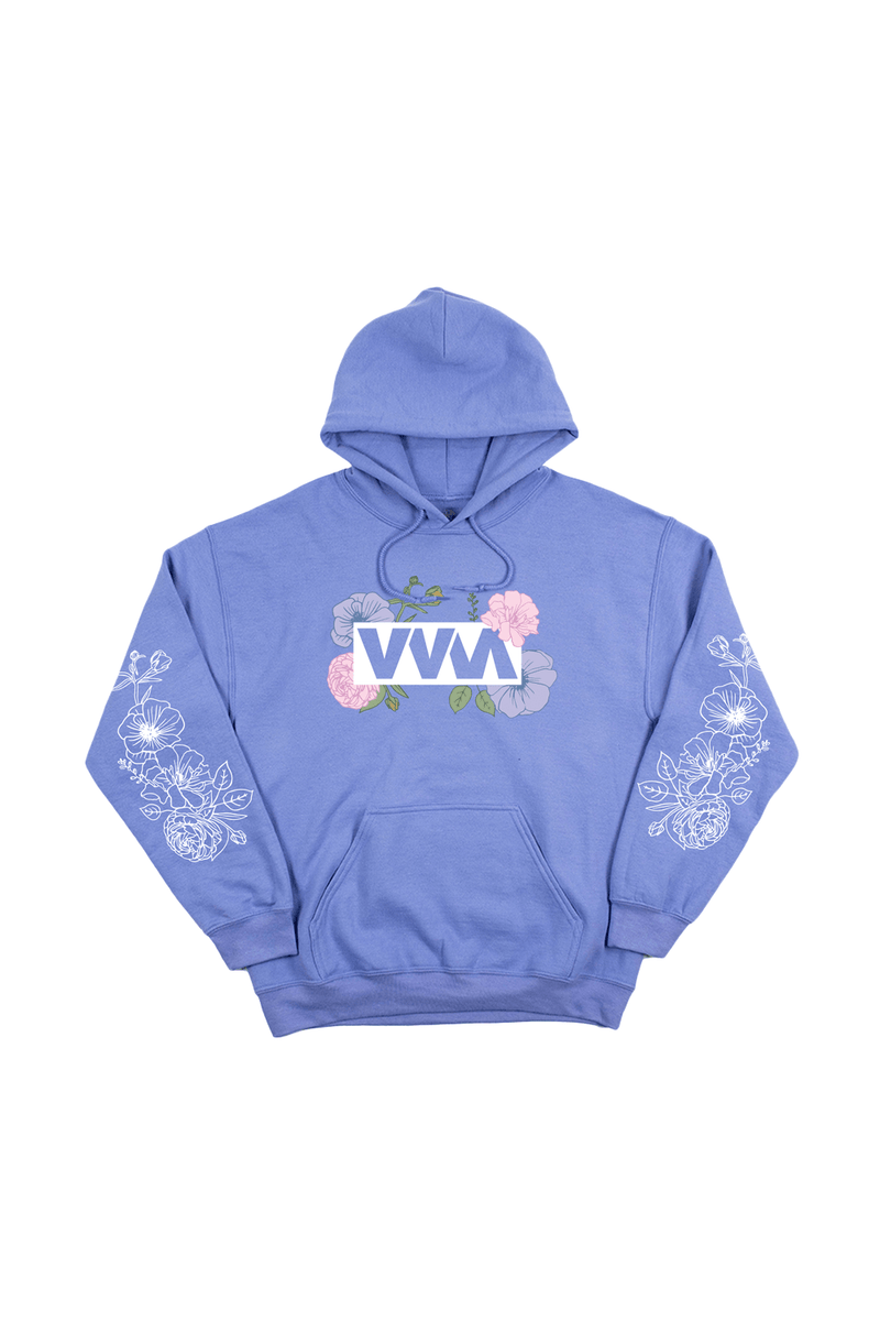 Merrell Twins 'VVM Flowers' Purple Hoodie